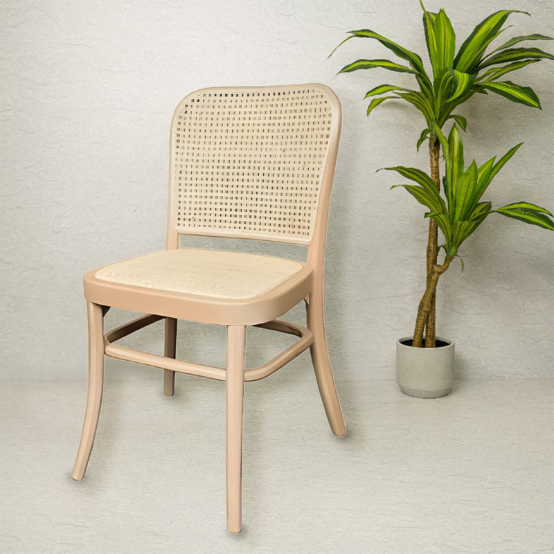 Bentwood Replica Dining Chair | Natural Closed Weave Seat