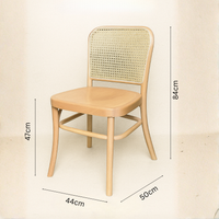 Bentwood Replica Dining Chair | Natural Timber Seat
