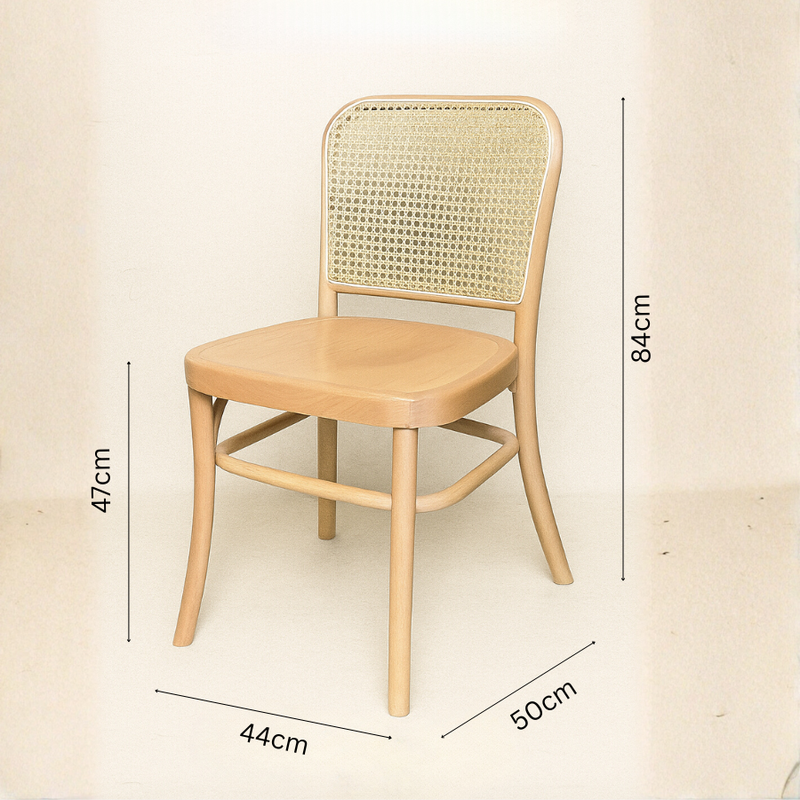 Bentwood Replica Dining Chair | Natural Timber Seat