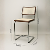 Marcel Breuer Cesca Replica Stool | Walnut V2 (Arriving in November)