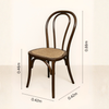 No.18 Bentwood Chair | Walnut (Closed Weave)