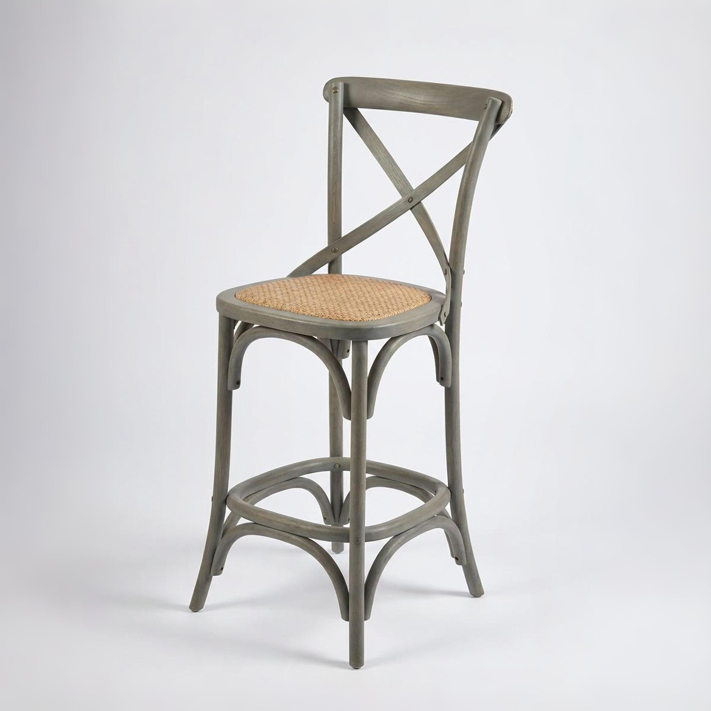 Crossback Bar Stool