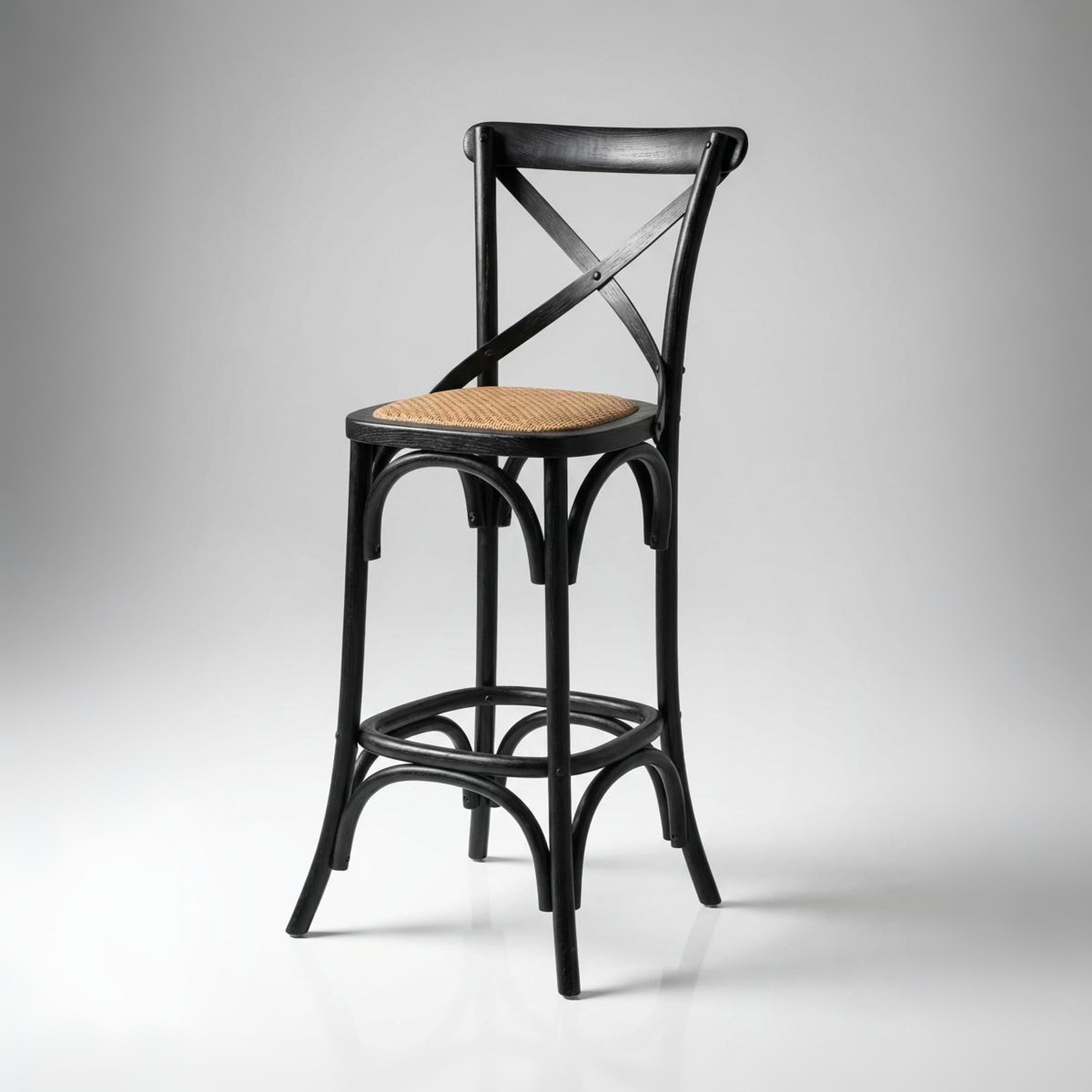 Crossback Bar Stool