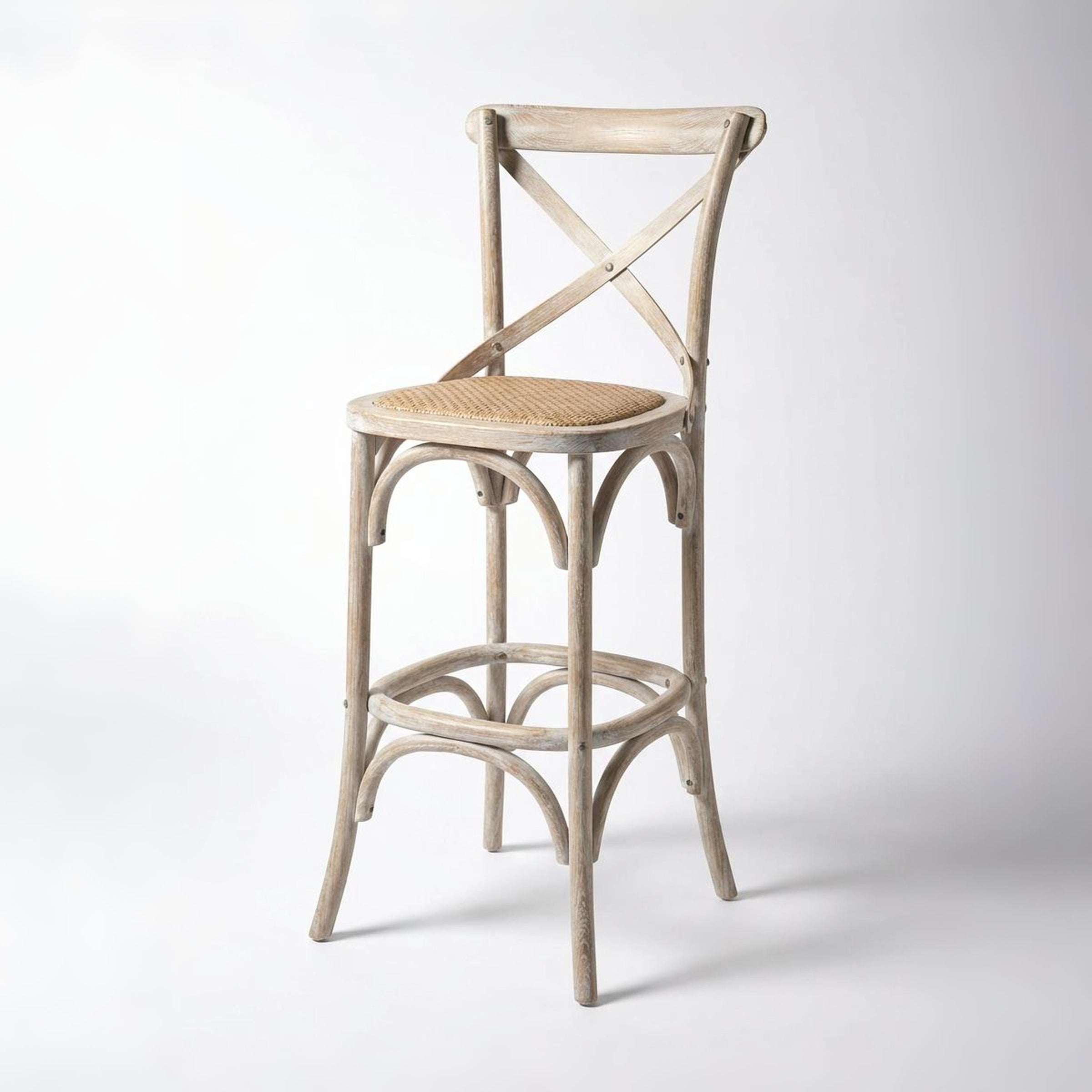 Crossback Bar Stool