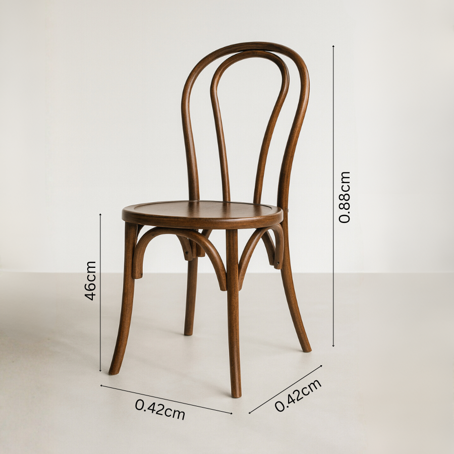 Replica Bentwood Chair Walnut – Cane Wood Emporium