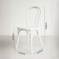 Replica No.18 Bentwood Chair | White