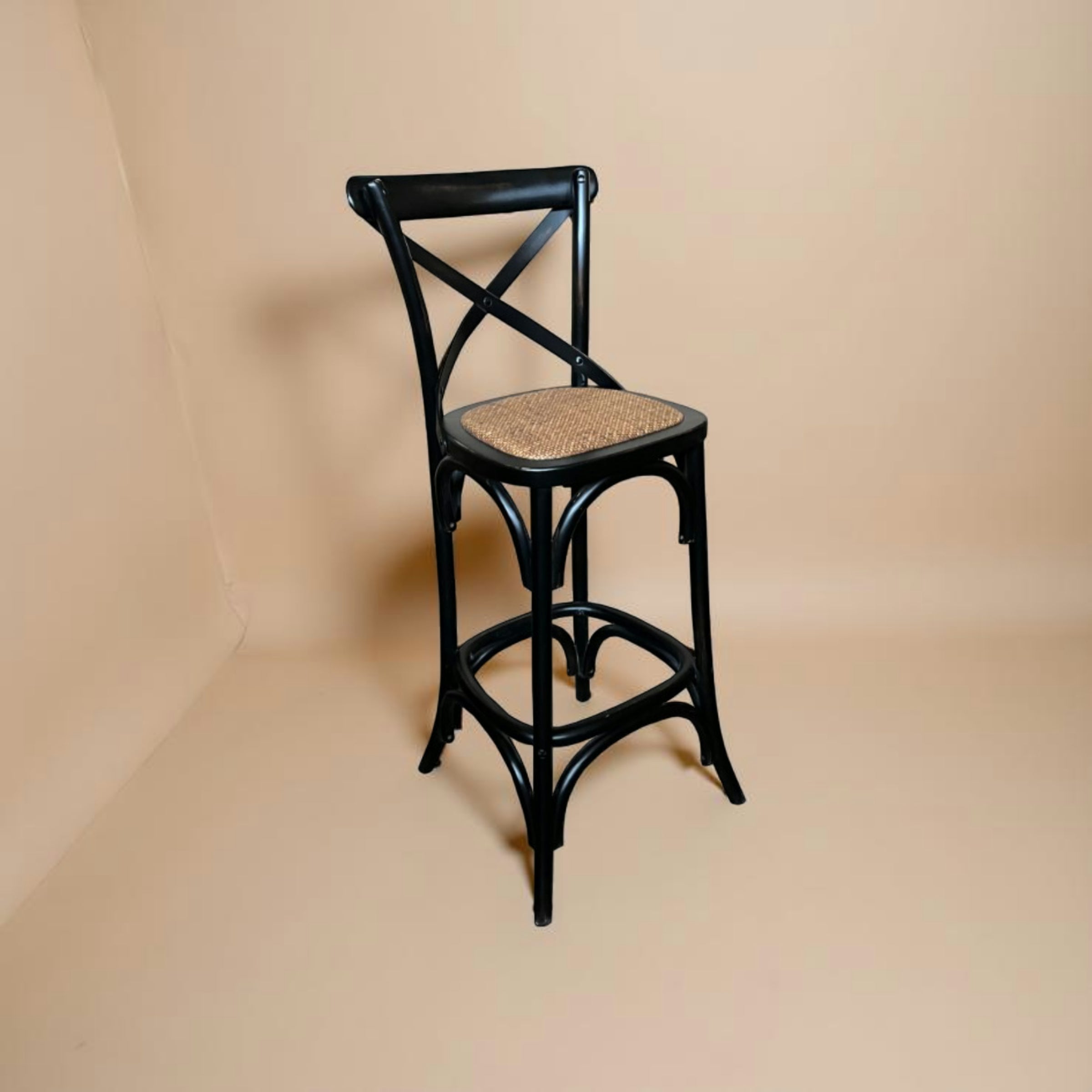 Crossback Bar Stool