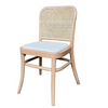 Bentwood Replica Dining Chair | Natural Upholstered Seat