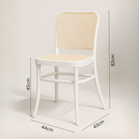 Thonet Replica Bentwood Chair | White