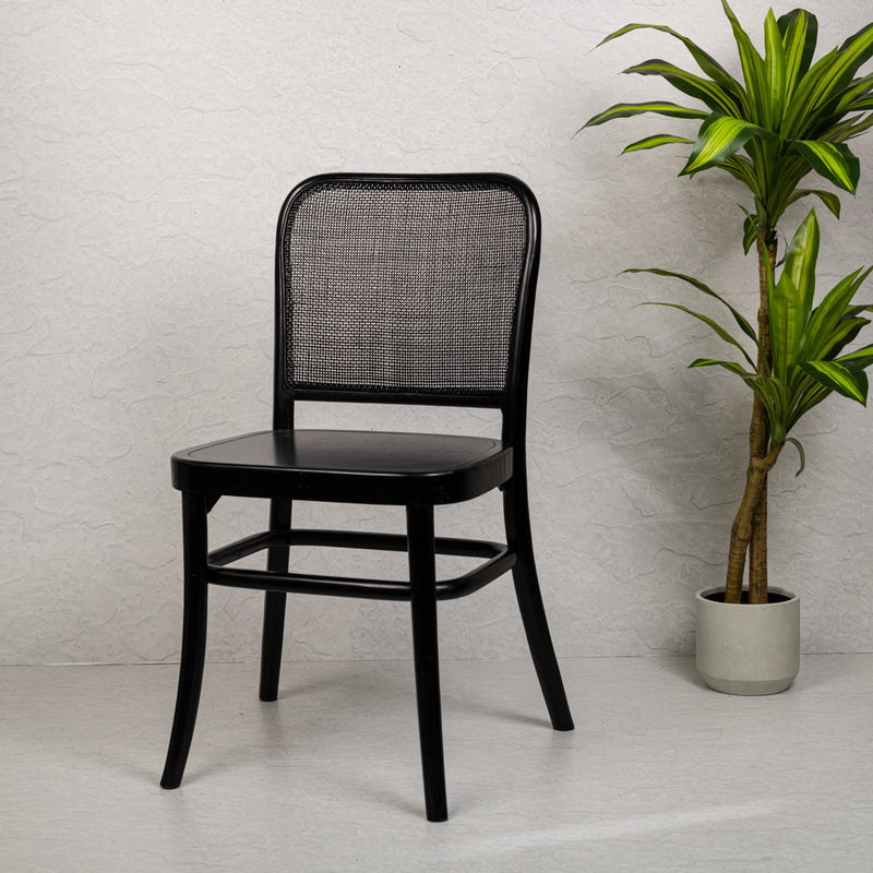 Bentwood Replica Dining Chair | Radio Weave Black