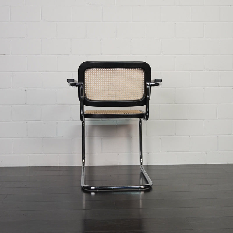 Marcel Breuer Cesca Replica Carver Chair | Black Back