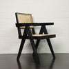 Pierre Jeanneret Replica Armchair | Black