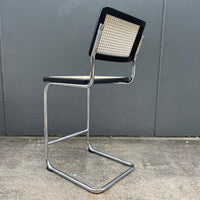 Marcel Breuer Cesca Replica Stool  | Black V2