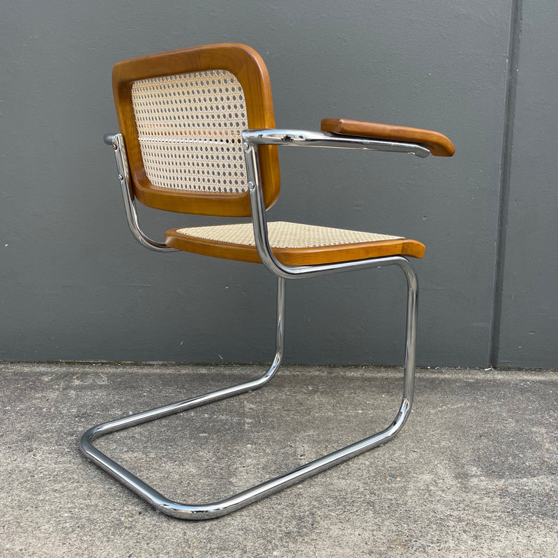 Marcel Breuer Cesca Replica Carver Chair | Teak