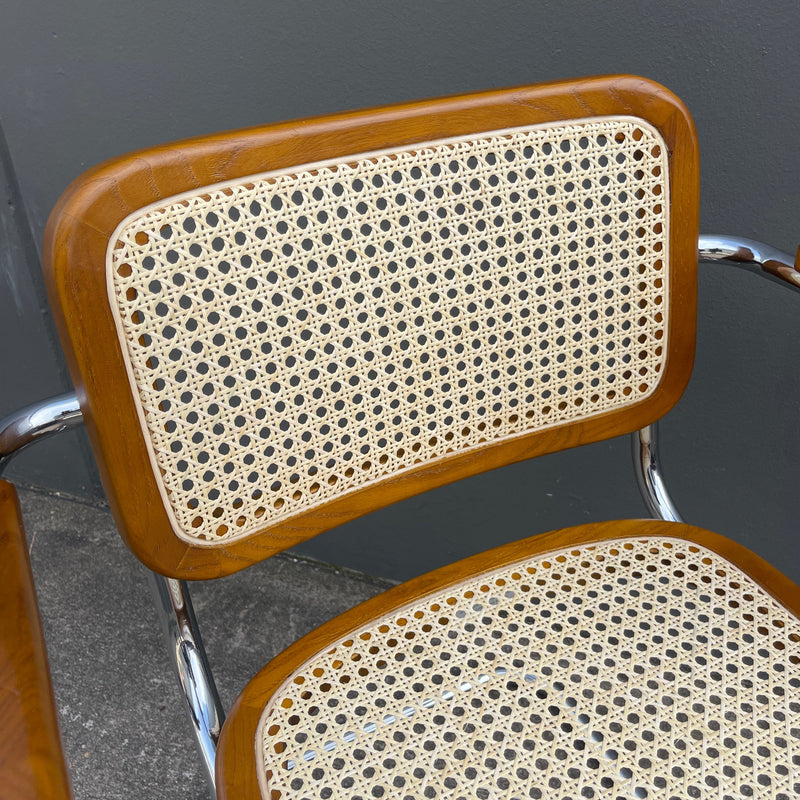 Marcel Breuer Cesca Replica Carver Chair | Teak