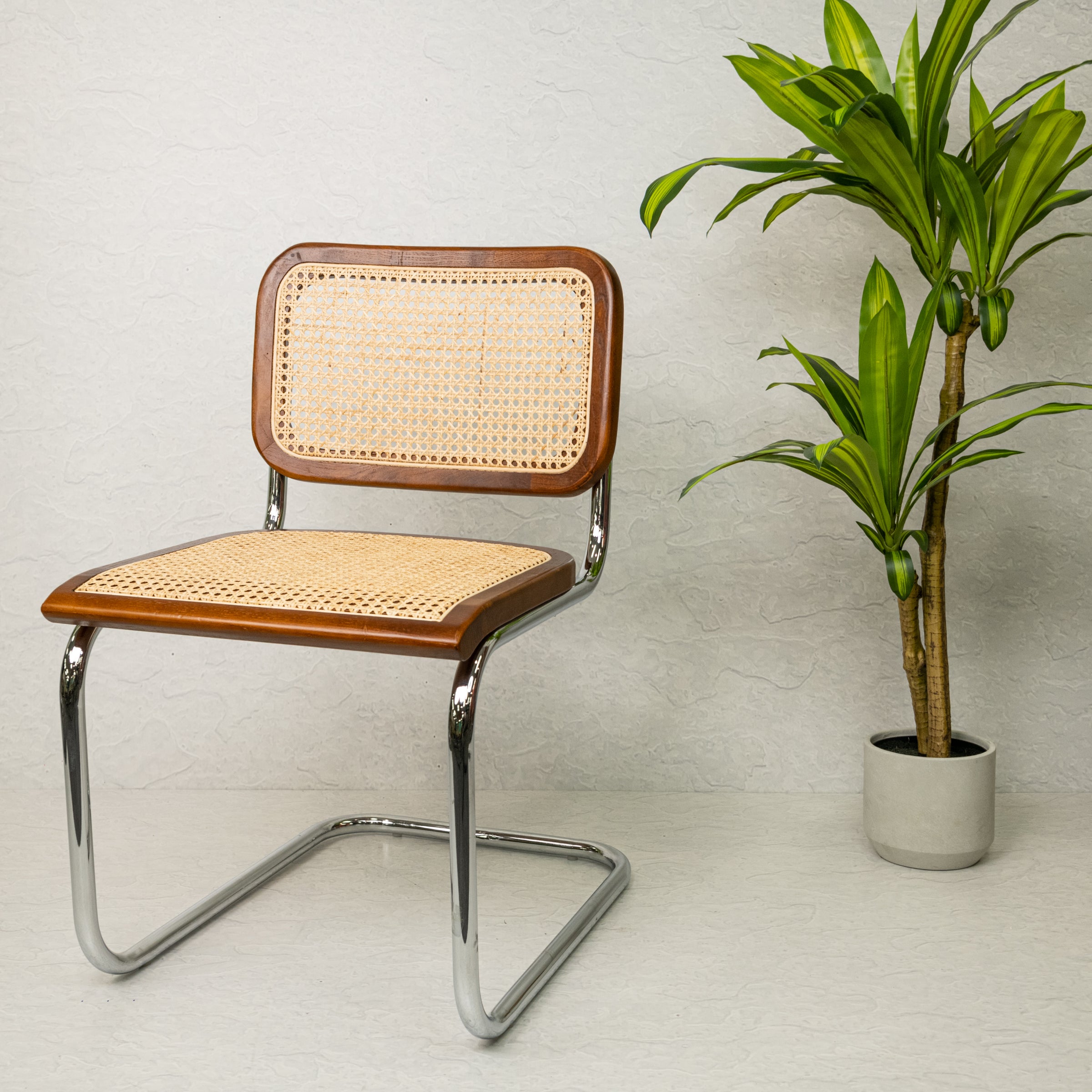 Marcel Breuer Cesca Chair/Stool Cane Replacement Seat in Honey Oak