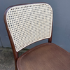 Bentwood Replica Dining Chair | Open Weave Walnut