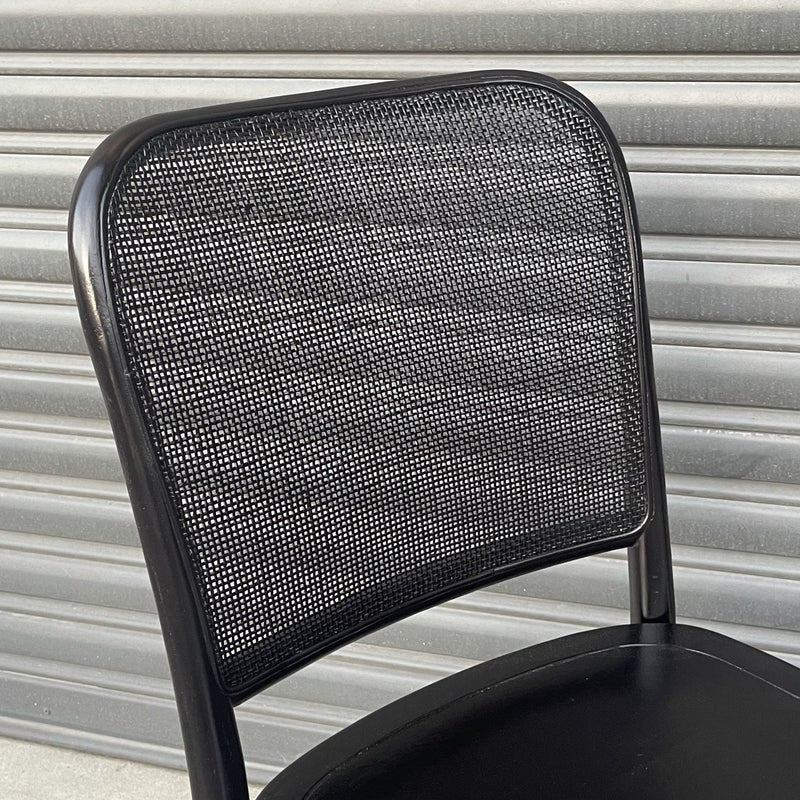 Bentwood Replica Dining Chair | Radio Weave Black Mesh Back